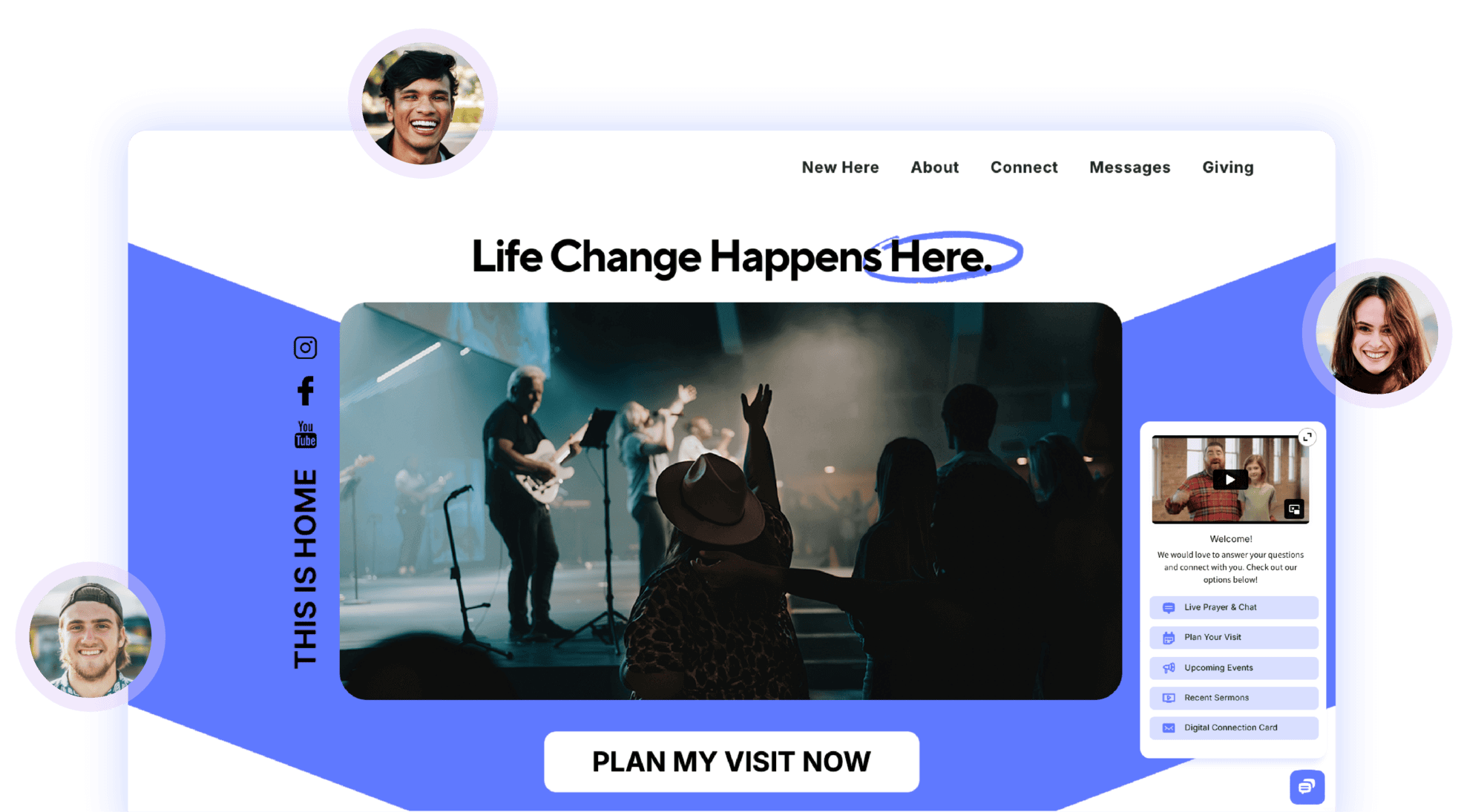Church Website Designs Example Church Website Designs Example